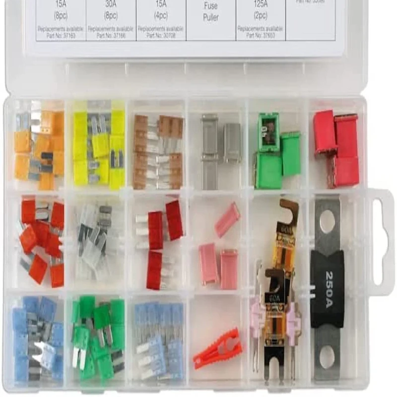 Connect 30158 Comprehensive Fuse Set For Tesla 78pc