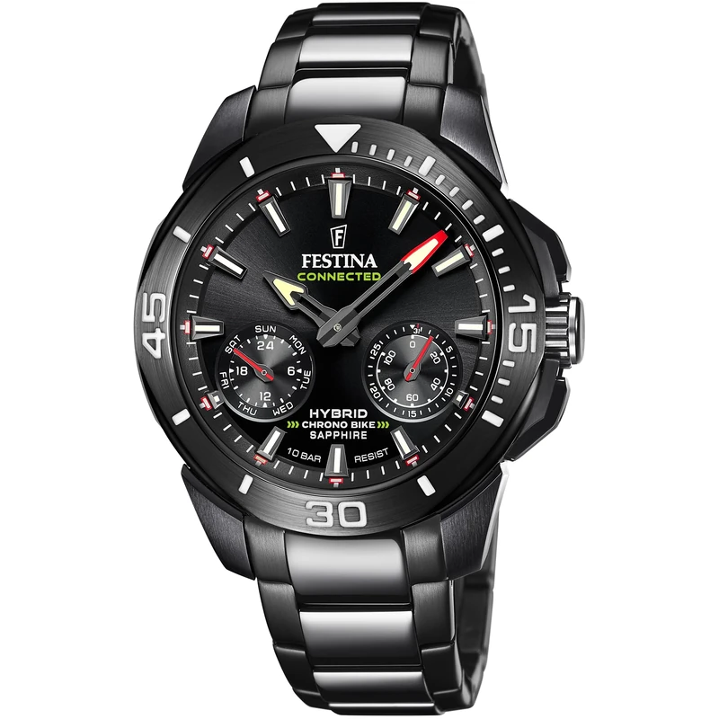 Festina Analog F20648/1, Black/White, Bracelet