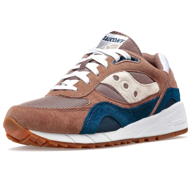 Saucony Shadow 6000 Mens Blue/Grey Trainers - UK 6