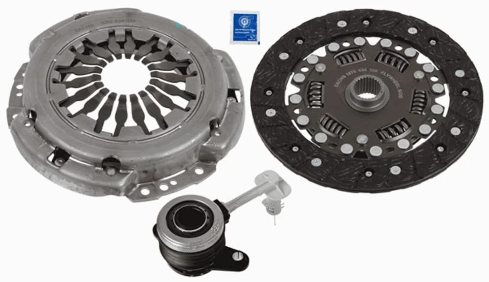 SACHS 3000 990 587 Clutch Kit for Renault Clio III (BR0/1, CR0/1) 2005-2014 and Other Vehicles