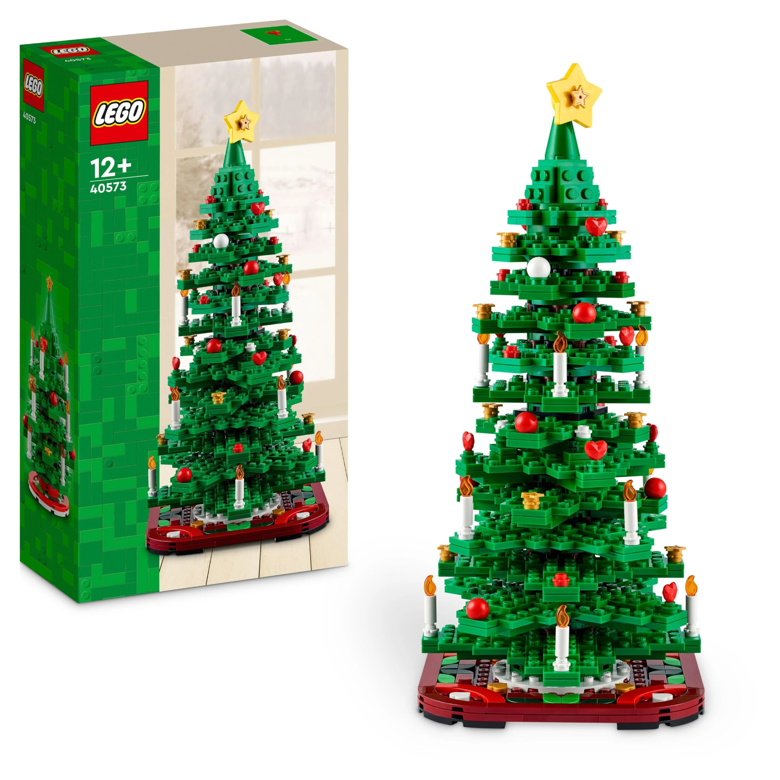 LEGO Christmas Tree Toy Building Set for 9 Plus Year Old Boys & Girls, Collectible Festive Decoration for Home Decor, Encourages Imaginative Play, Family Crafts Activity, Gift Idea for Kids 40573