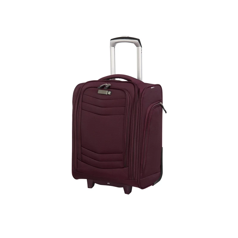 it luggage Intrepid 17" Softside 2 Wheel Underseater, Dark Red, 17", Intrepid 17" Softside 2 Wheel Underseater