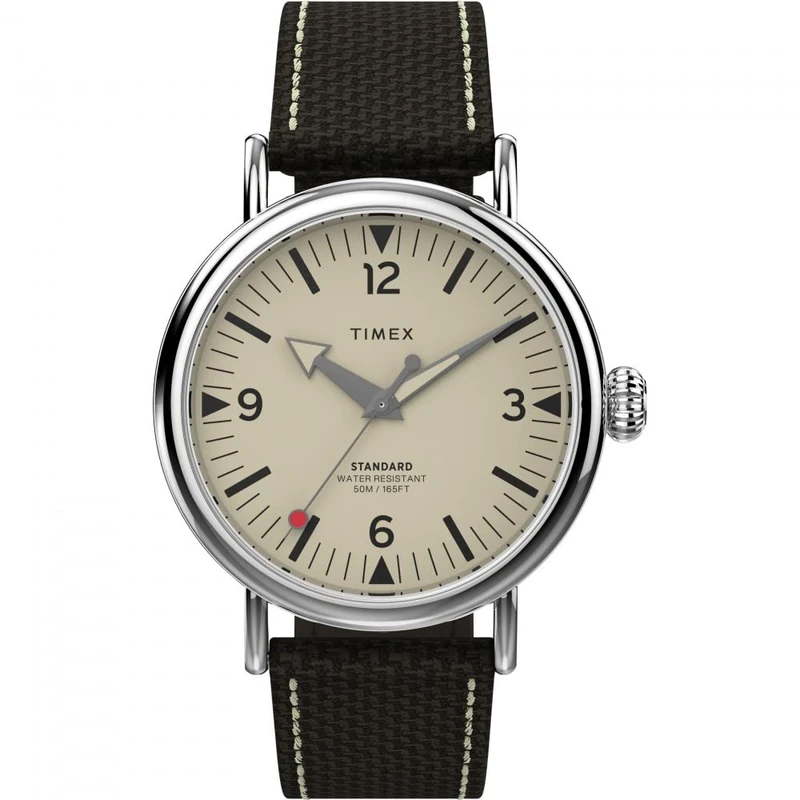 Timex Men's Analogue Watch with a Fabric Strap Standard Collection