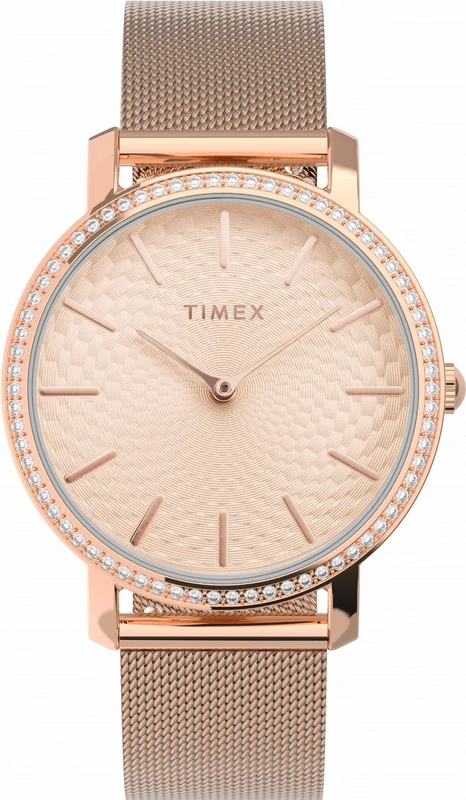 Timex Women's Analogue Watch with a Stainless Steel Bracelet - Image 1