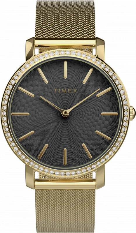 Timex Women's Analogue Watch with a Stainless Steel Bracelet