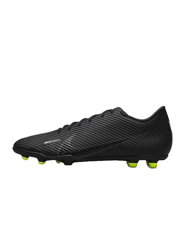 Nike Men's Mercurial Vapor 15 Club MG Sneaker, Black/DK Smoke Grey-Summit White-Volt, 10.5 UK