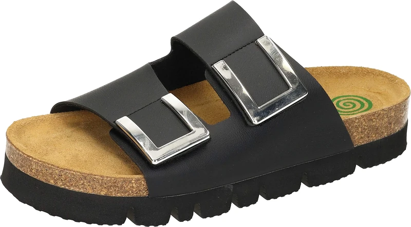 Dr. Brinkmann Women's 700349-01 Slippers, Black, 39 EU, Black, 7 UK