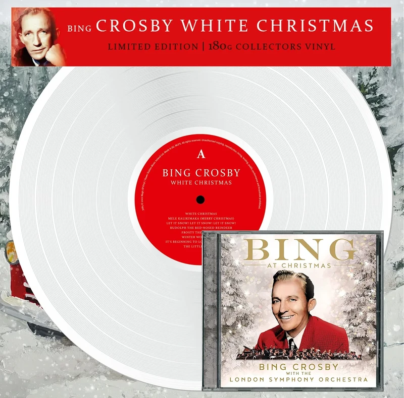 White Christmas + Bing Crosby With The Lso (White Vinyl+ Cd) [VINYL]