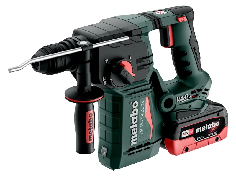 Metabo KH 18 LTX BL 24 SDS-Plus-Akku Combination Hammer 18V 5.5Ah - Image 1