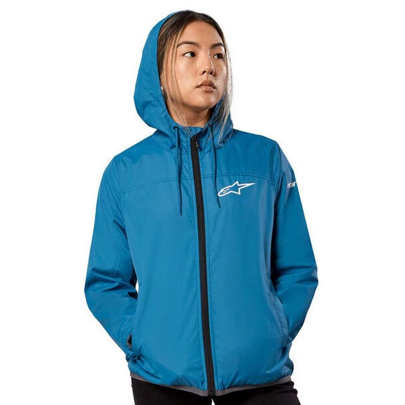 Alpinestars WOMENS TREQ WINDBREAKER, BLUE,L - Image 1