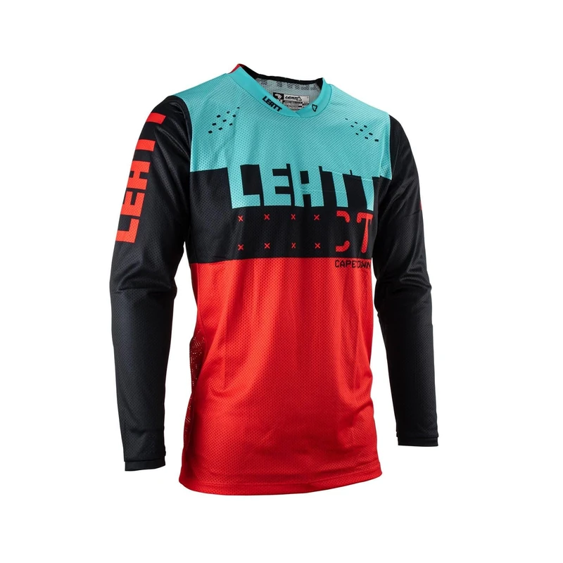 Leatt Motocross 4.5 Lite Comfort Fit Jersey with MoistureCool Fabric Red