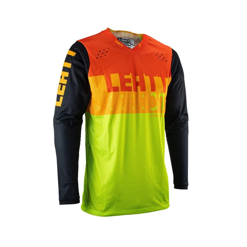 Leatt Motocross 4.5 Lite Comfort Fit Jersey with MoistureCool Fabric Multicolour