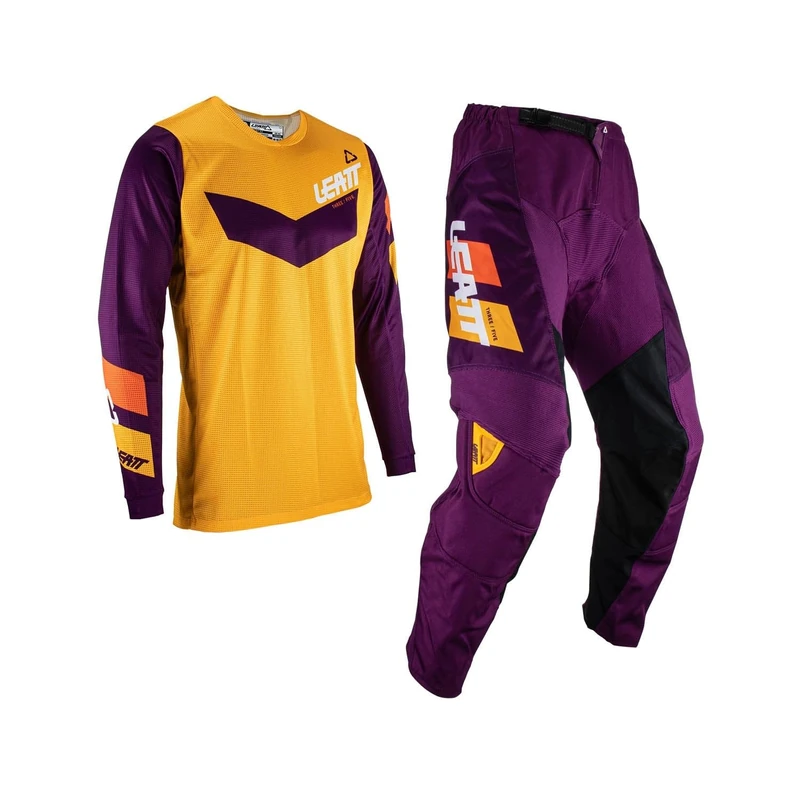 Leatt Unisex Motocross Set, Viola, XXS