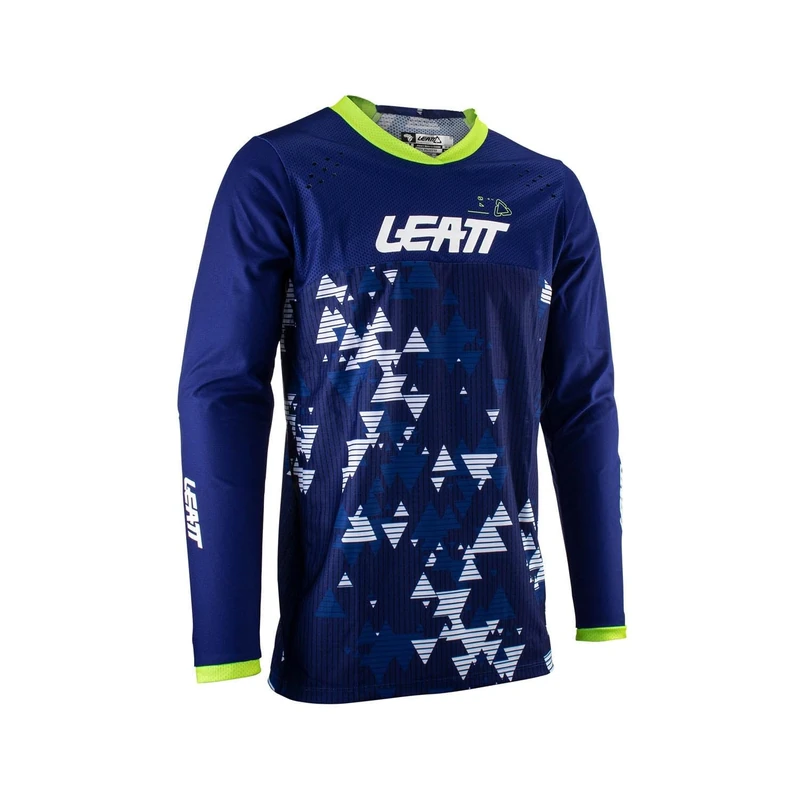 Leatt Motocross 4.5 Enduro Breathable Comfort Fit Jersey Blue