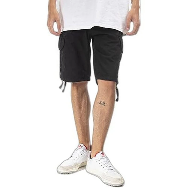 Alpha Industries Stream Short Mens, Black, 4 UK