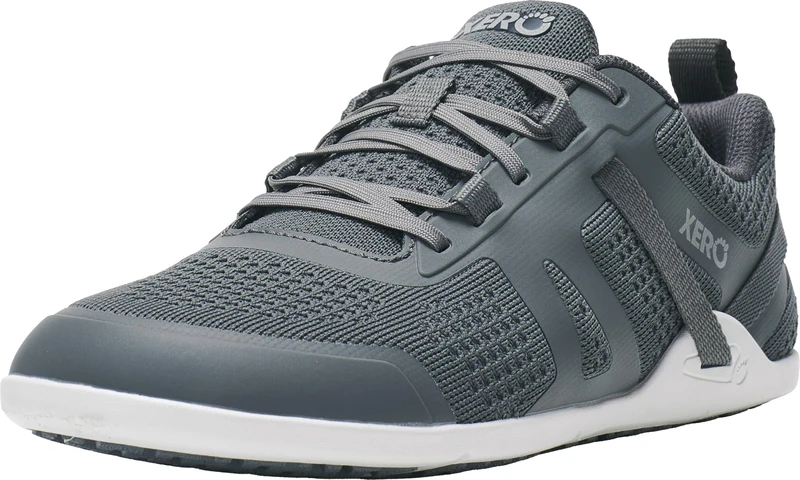 Xero Shoes Men s Prio Suede Cross Training Shoe - Comfortable Performance Running Shoes for Men, Steel Gray, 10 UK