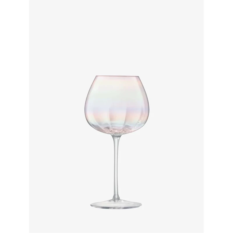 LSA Pearl Red Wine Glass 460ml Mother of Pearl Set of Two