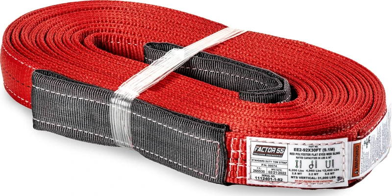 Factor 55® - STANDARD DUTY TOW STRAP 30' X 2' (00074)