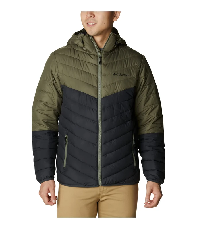 Columbia Men's Eddie Gorge Jacket, Shark, Stone Size, XL - Image 1