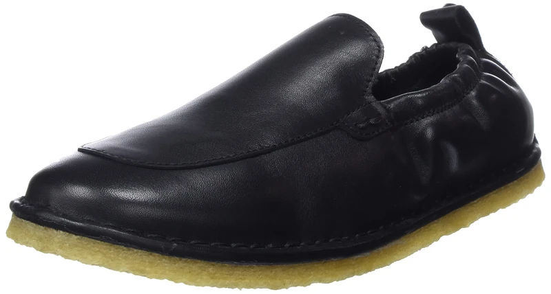 Ca'Shott A/S Women's Casdora Loafer Elastic Leather, Black, 6 UK