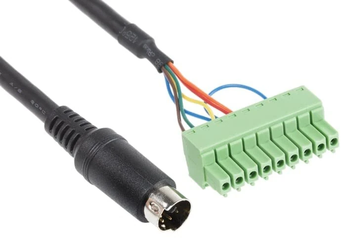 Schneider Electric Accessories PC and Laptop Brand Model Mitsubishi PLC FX CPUI/F Cable 1M