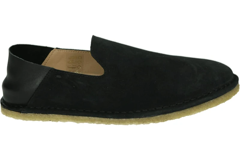 Ca'Shott A/S Women's Casdora Loafer Suede, Black, 7.5 UK