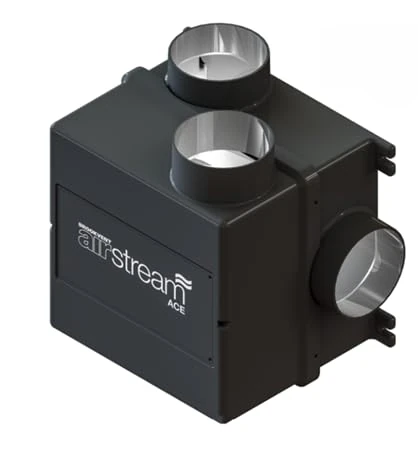Airstream ACE 75dia Mechanical Extract Ventilation Unit (EC Motor)