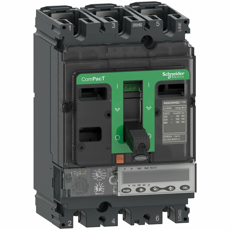 Schneider Electric NSX100HB2 100kA AC 3P 100A 5.2E