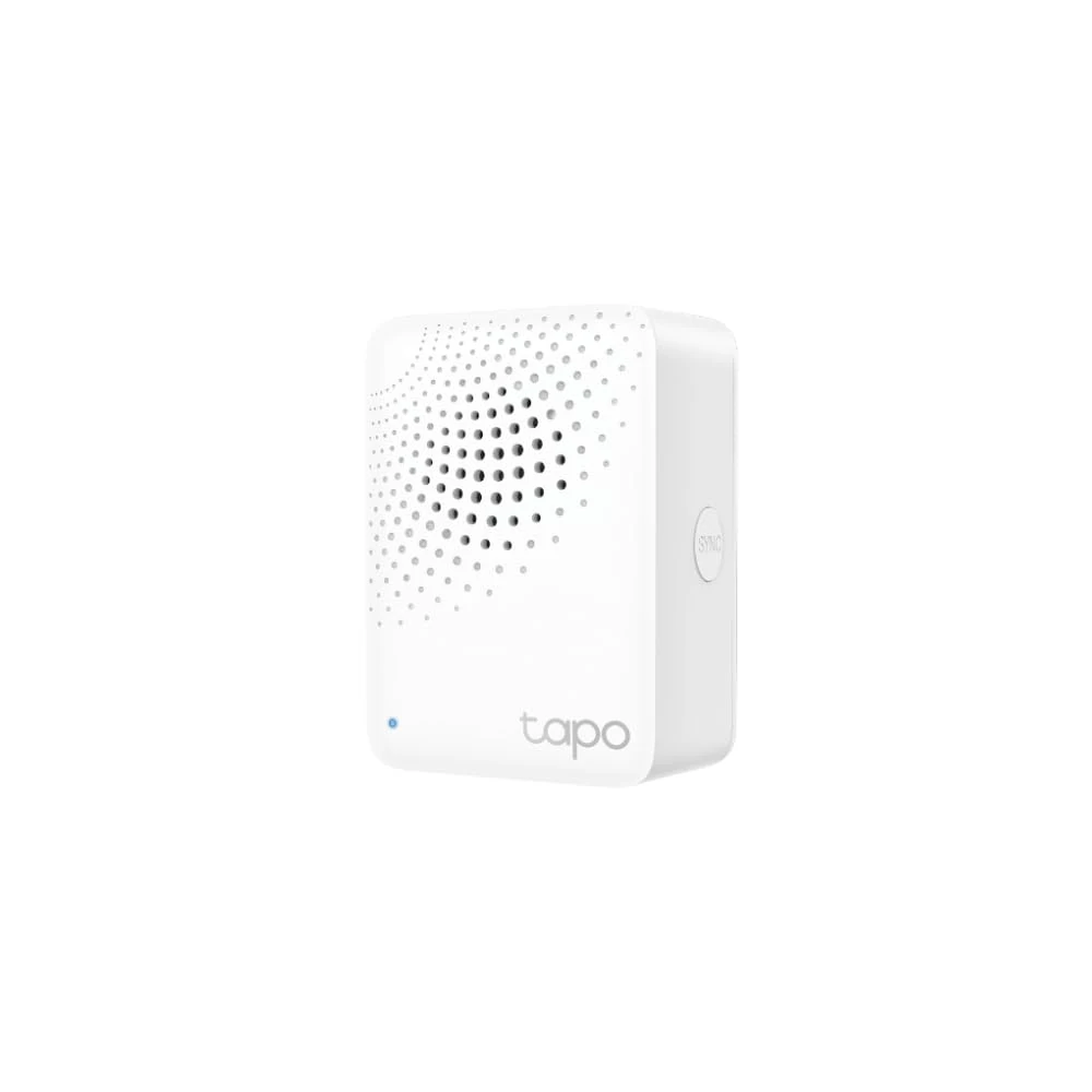 Tapo Smart Hub with Tapo H100 ringtone, for Tapo sensors/switches, connect up to 64 smart devices, 19 ringtones, plug & play