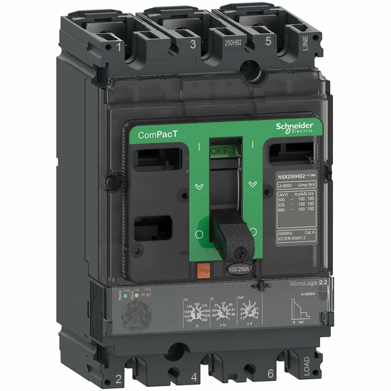 Schneider Electric NSX100HB2 100kA AC 3P 40A 2.2