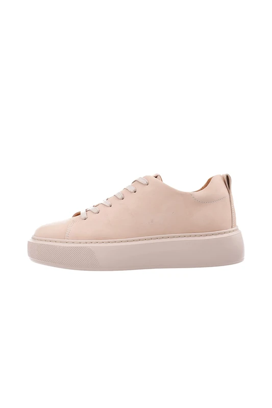 Ca'Shott A/S Women's Casida Lace Shoe Nubuck Sneaker, Light Rose, 9.5 UK