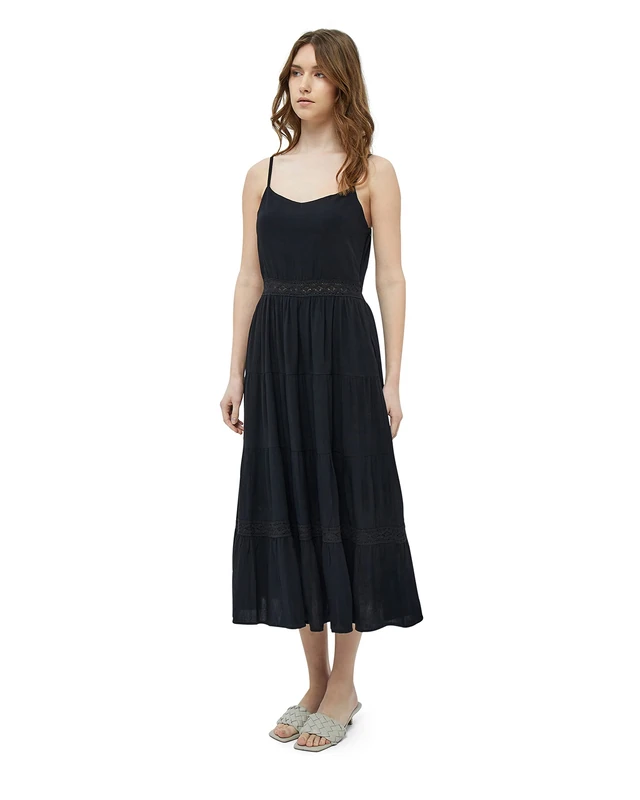 Desires Women's Diana Strap Maxi Dress, 9000 Black, S