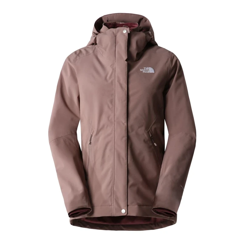 The North Face Inlux Jacket Deep Taupe Heather-Wild Ginger M