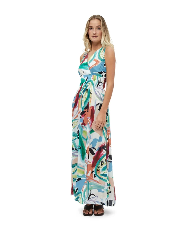 Desires Women's Destiny Sleeveless Maxi Dress, 0011P Gardenia Print, S