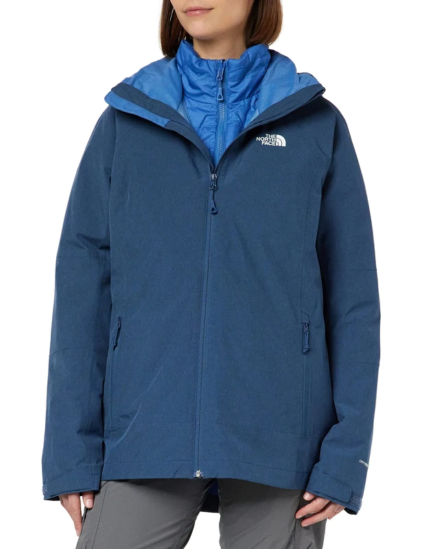 The North Face Inlux Jacket Shady Blue Heather-Federal Blue XL