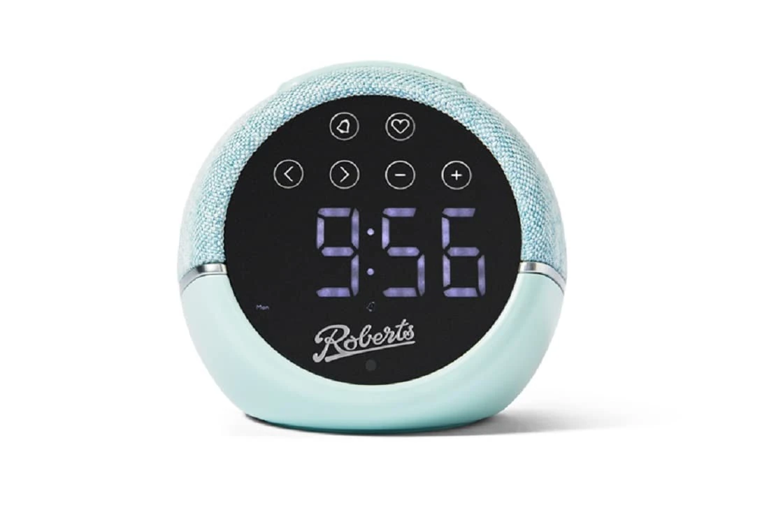 Roberts Zen Analogue Alarm Clock Radio – Duck Egg