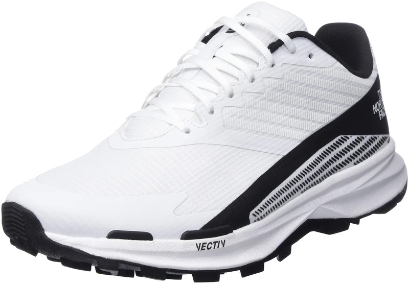 THE NORTH FACE Vectiv Levitum Men's Trail Shoe, TNF White TNF Black, 13 UK