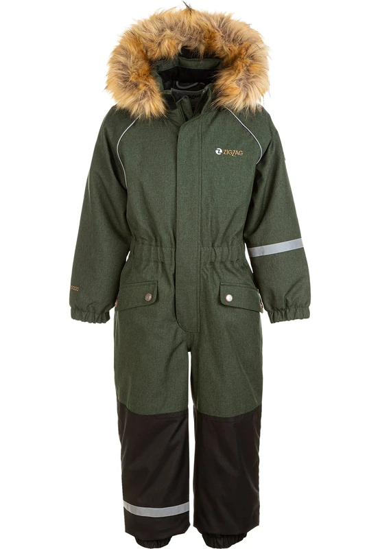 ZIGZAG Kingo Melange Coverall 3006 Children's Snowsuit Duffel Bag 116