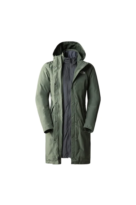 The North Face Recycled Suzane Jacket Thyme-Vanadis Grey L