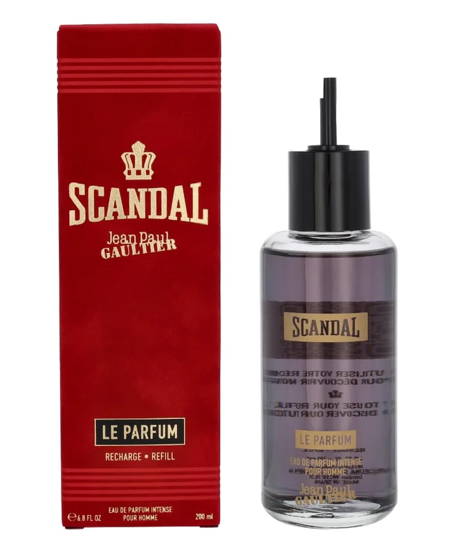 Jean Paul Gaultier 305-64637 Fragrance Scandal Le Parfum Pour Homme EDP Refill 200 ml for Men, Designed for Long-Lasting Everyday Fragrance wear, 200 ml