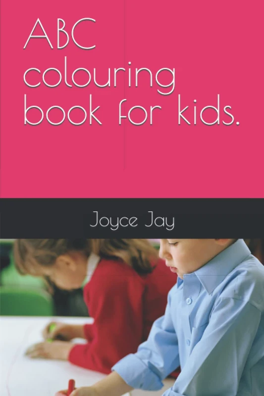 ABC colouring book for kids.