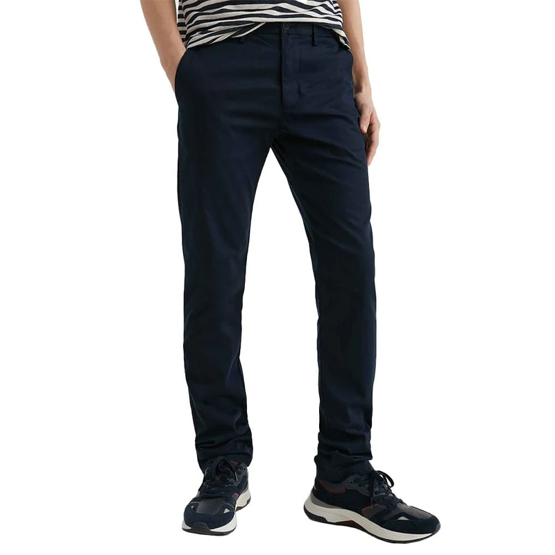 Tommy Hilfiger Men's Denton 1985 Pima Cotton Chinos - Blue