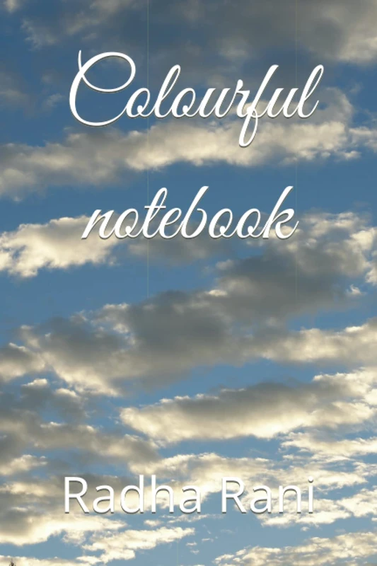 Colourful notebook