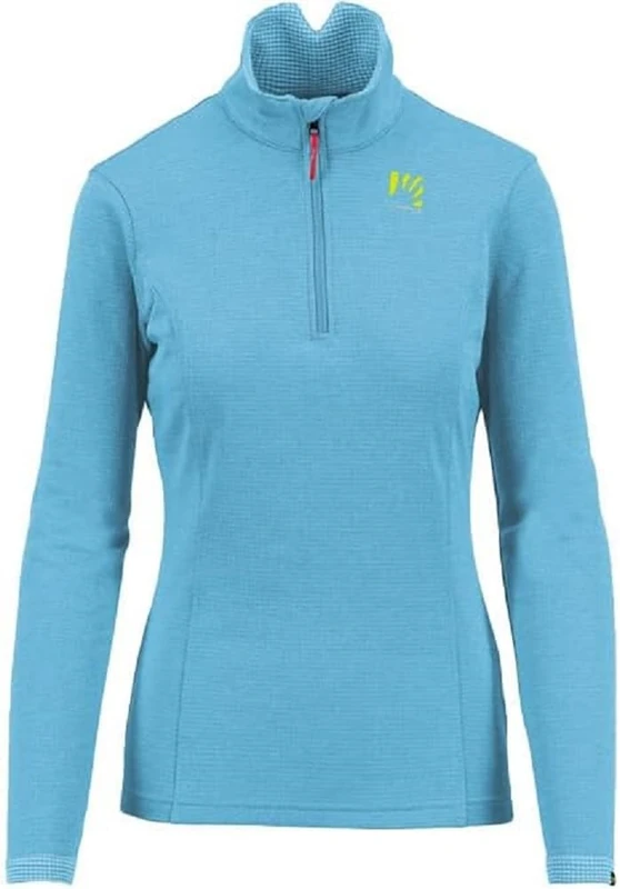 Karpos 2500710-091 PIZZOCCO W HALF ZIP Sweatshirt Women's BLUE ATOLL Size XL