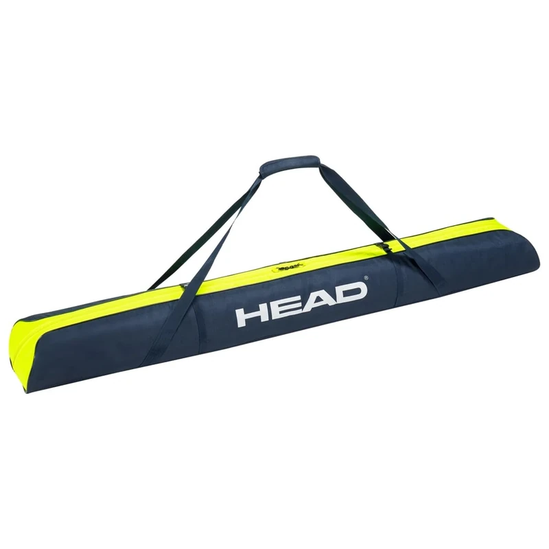 HEAD Double Ski Bag Ski Bag, Blue/Yellow, One Size