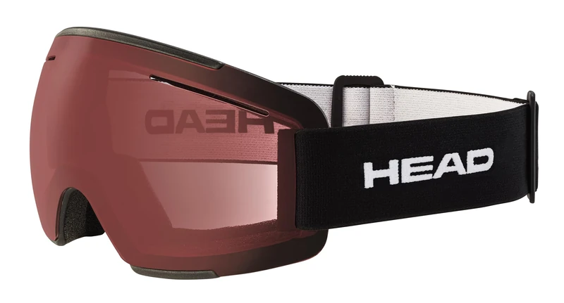 HEAD Unisex - Adult F-LYT Goggles Ski Goggles, Red/Black, M