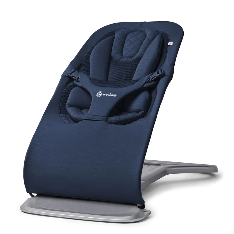 Ergobaby Evolve 3-in-1 Baby Lounger - Midnight Blue