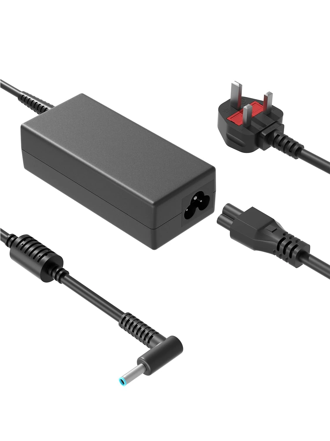 HSXIRQA 45W HP Laptop Charger Compatible with HP Stream, Elitebook, ProBook, Notebook 14 15 240 245 Chromebook 11 14 Pavilion x360 11 13 14 15 Power Adapter Blue Tip