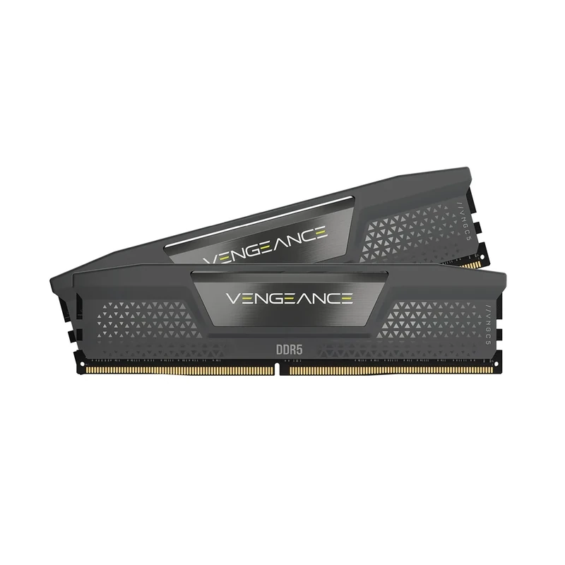 CORSAIR VENGEANCE DDR5 64GB (2x32GB) DDR5 5600MHz CL40 AMD EXPO Intel XMP iCUE Compatible Computer Memory – Grey (CMK64GX5M2B5600Z40)