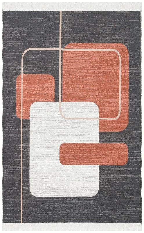 Arya 36 Black/Terra 80 x 300 cm - Image 1